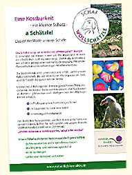 Flyer Schaf-Woll-Schätzle